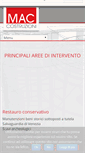 Mobile Screenshot of maccostruzioni.it